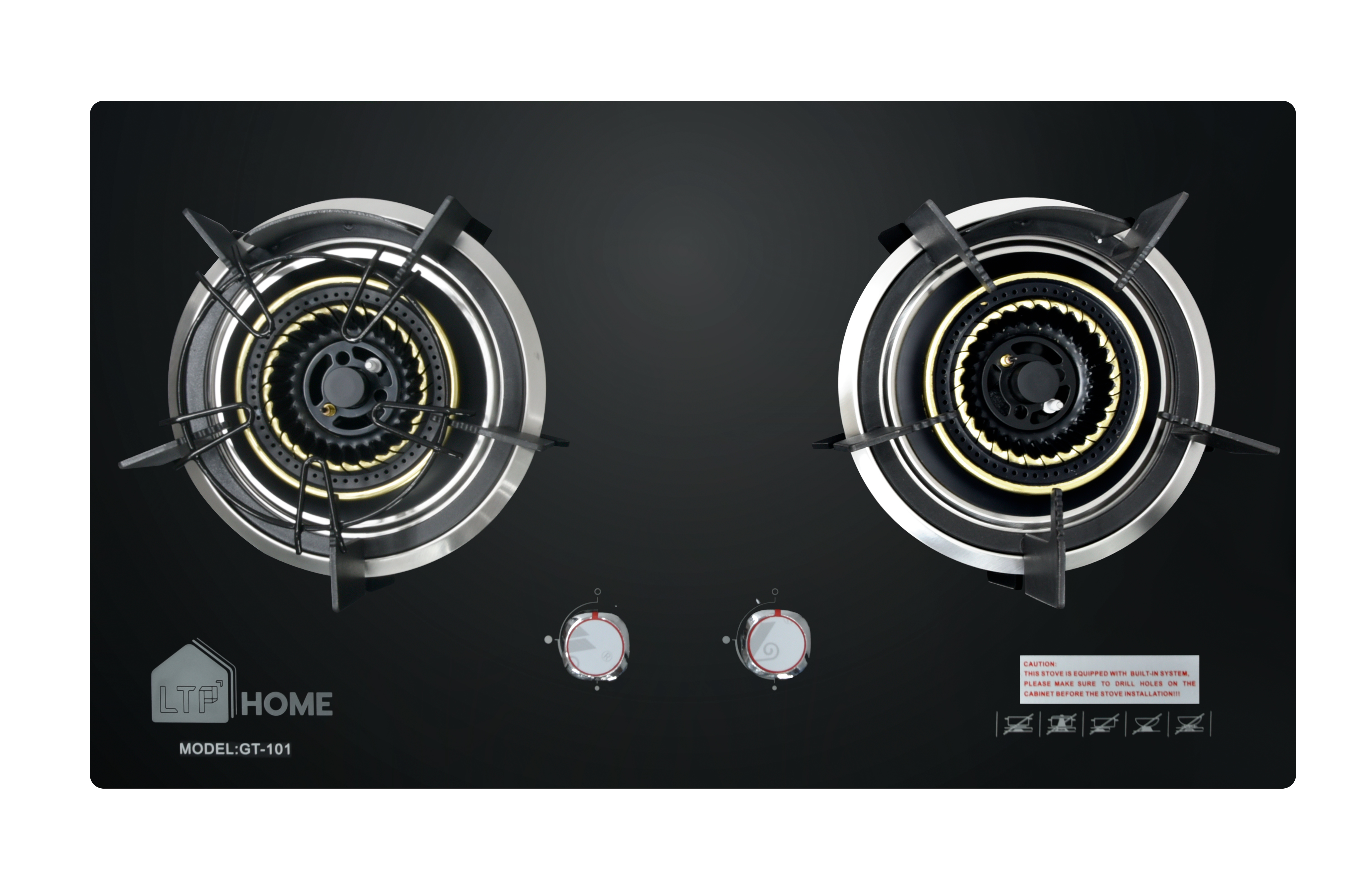 เตาแก๊สแบบฝัง LTP HOME GT-101
